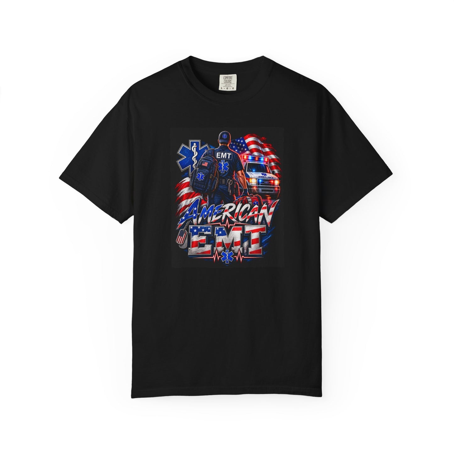 T-Shirt - American EMT Pride with Comfort and Style