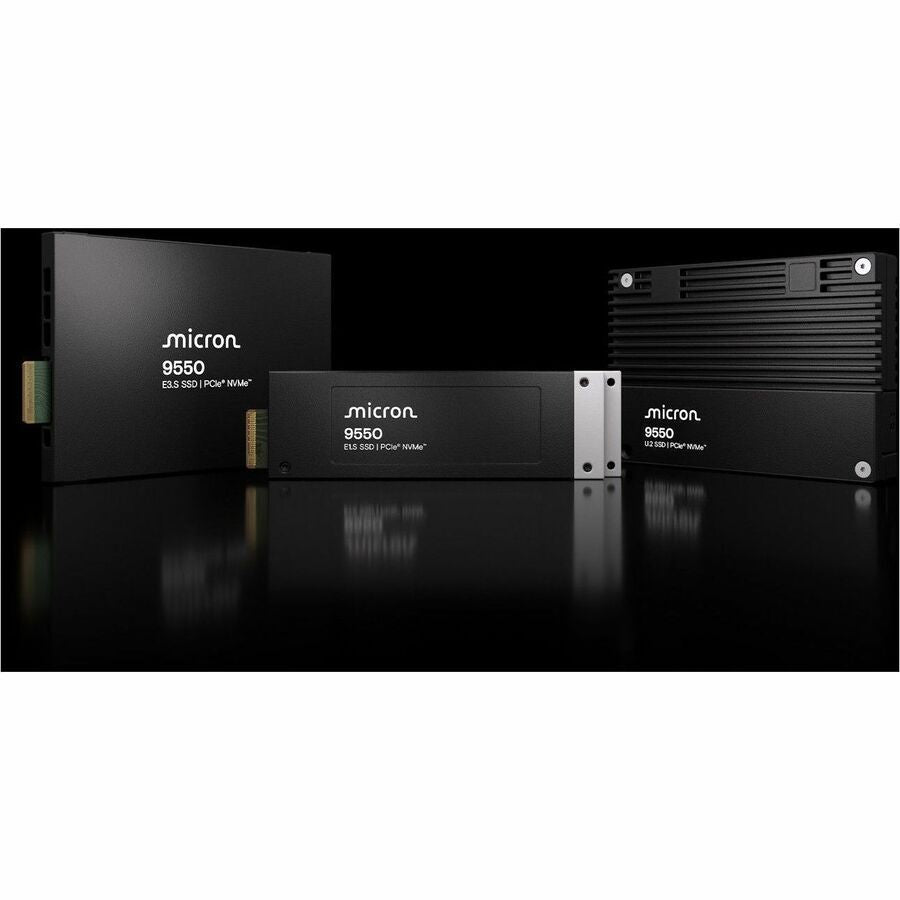 Micron 9550 PRO 15 TB Solid State Drive - Internal - U.2 PCIe (NVMe)