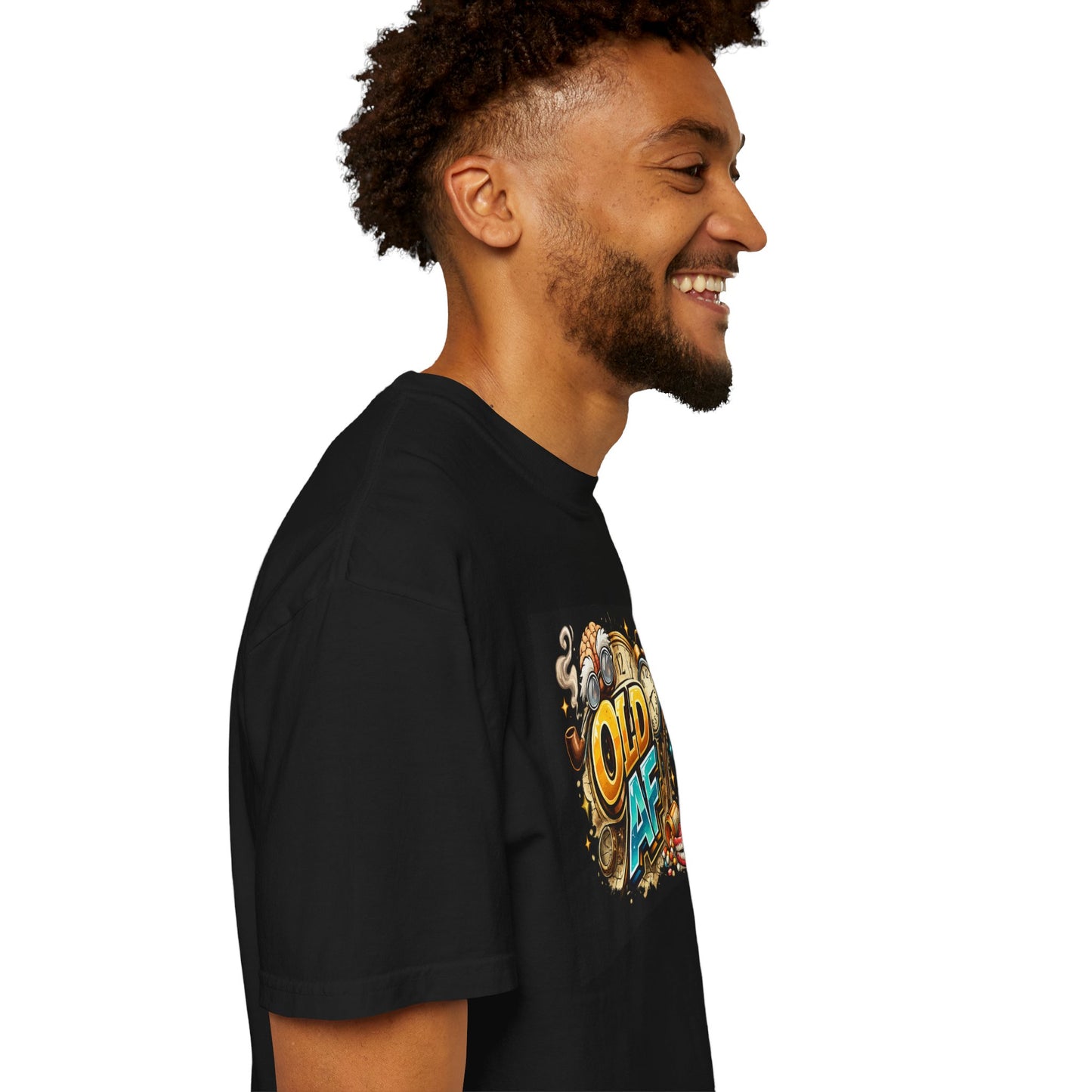 Graphic T-Shirt: Old AF Vintage Style Tee