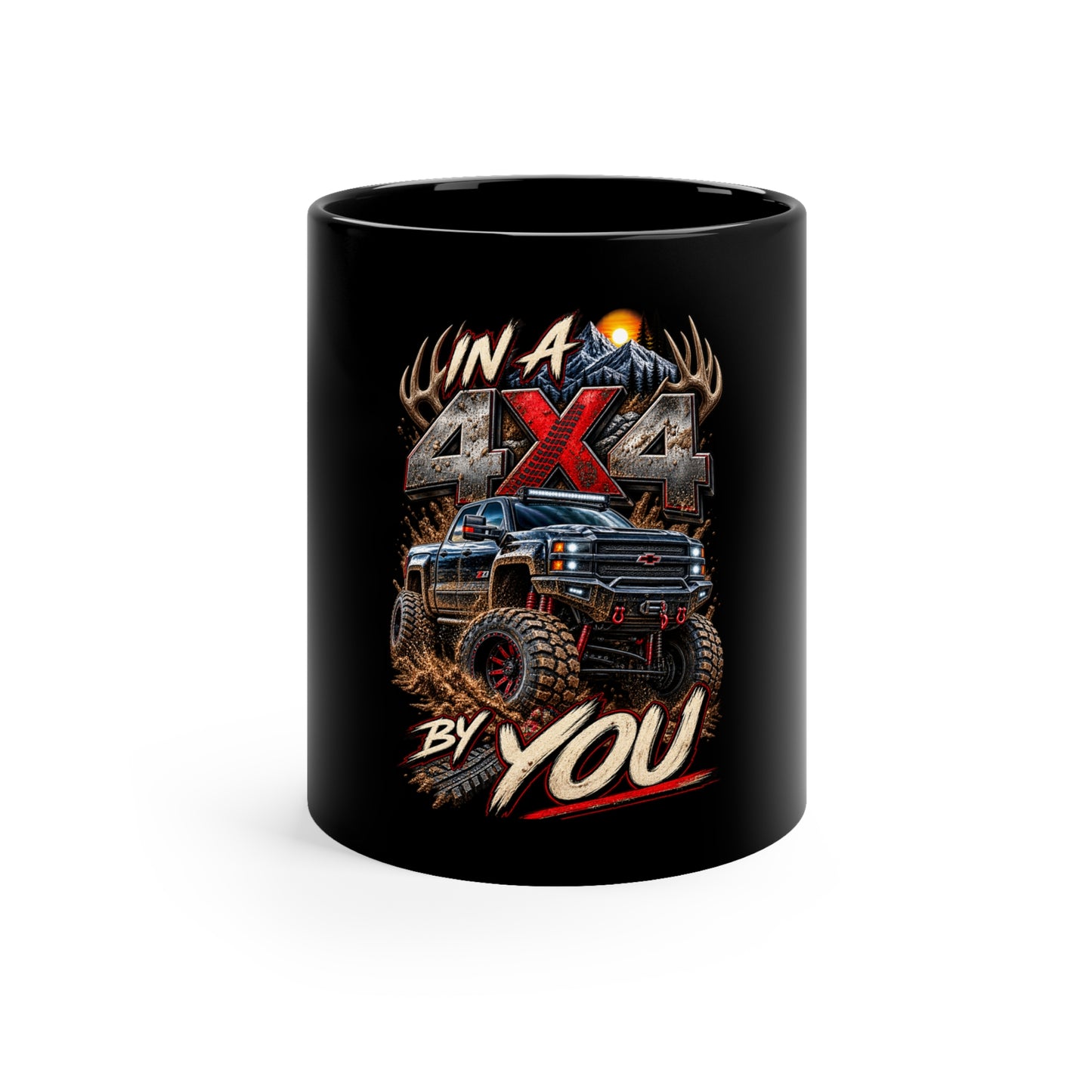 Coffee Mug for Thrill-Seeking 4x4 Enthusiasts