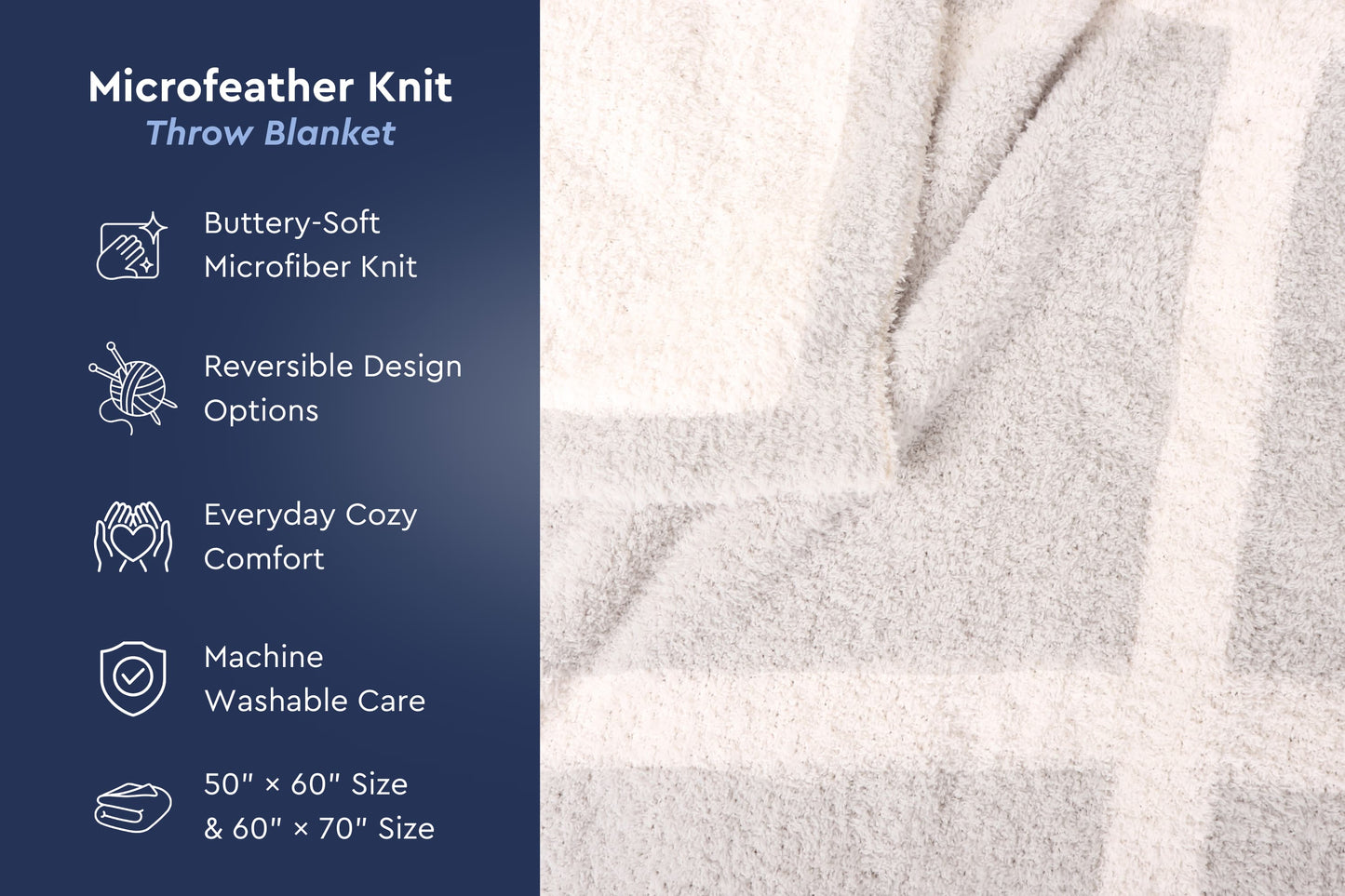 Cozy Stretch Throw Blanket