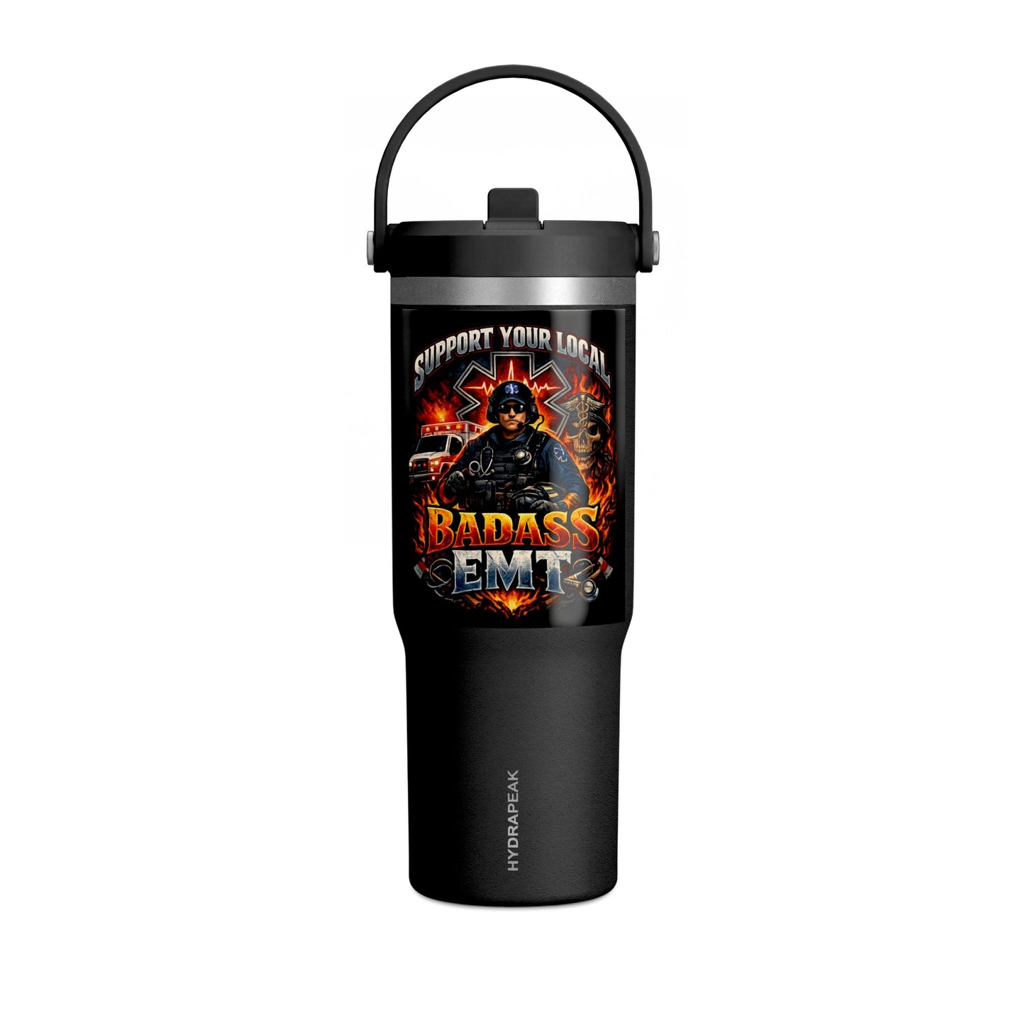 EMT Tumbler – 32oz Insulated Travel Cup to Support Your Local