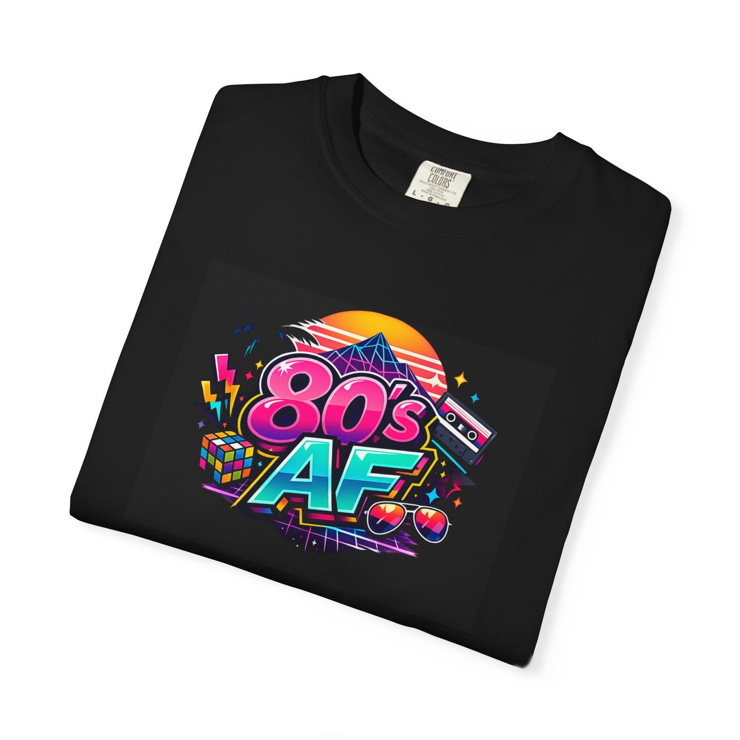 Graphic Tee - Vintage Neon 1980s Graphic Tee