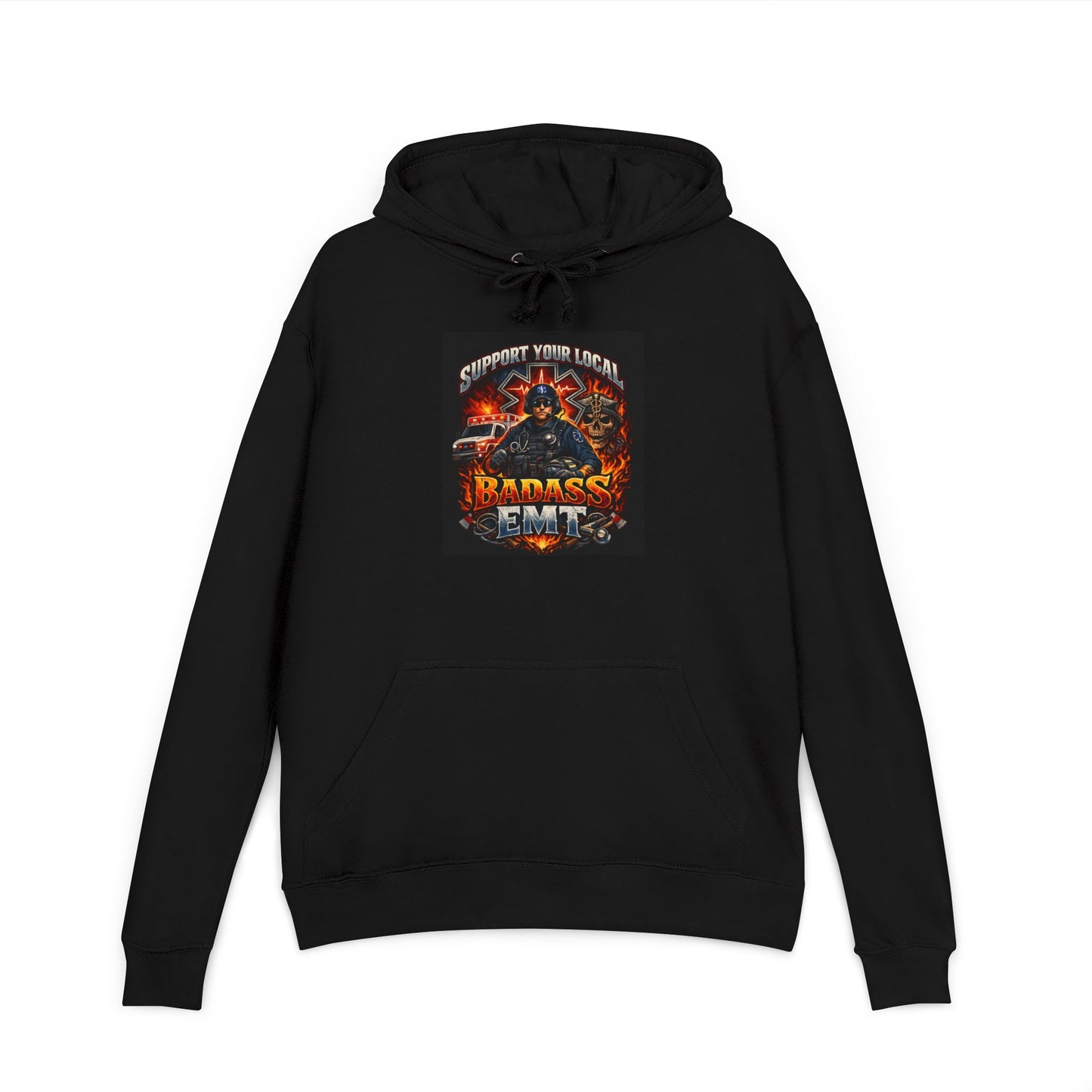 Technician Pullover Hoodie - Support Your Local EMT