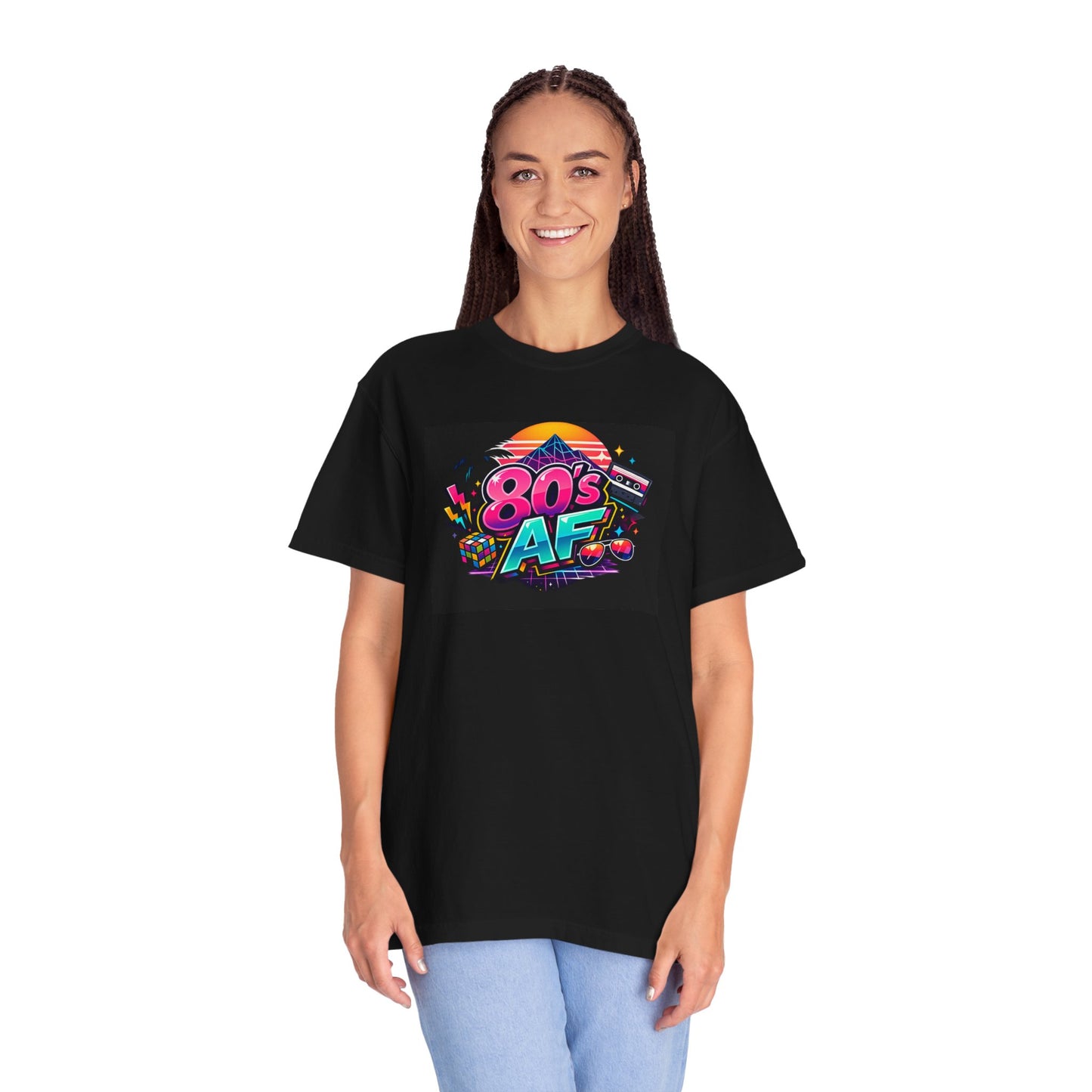 Graphic Tee - Vintage Neon 1980s Graphic Tee