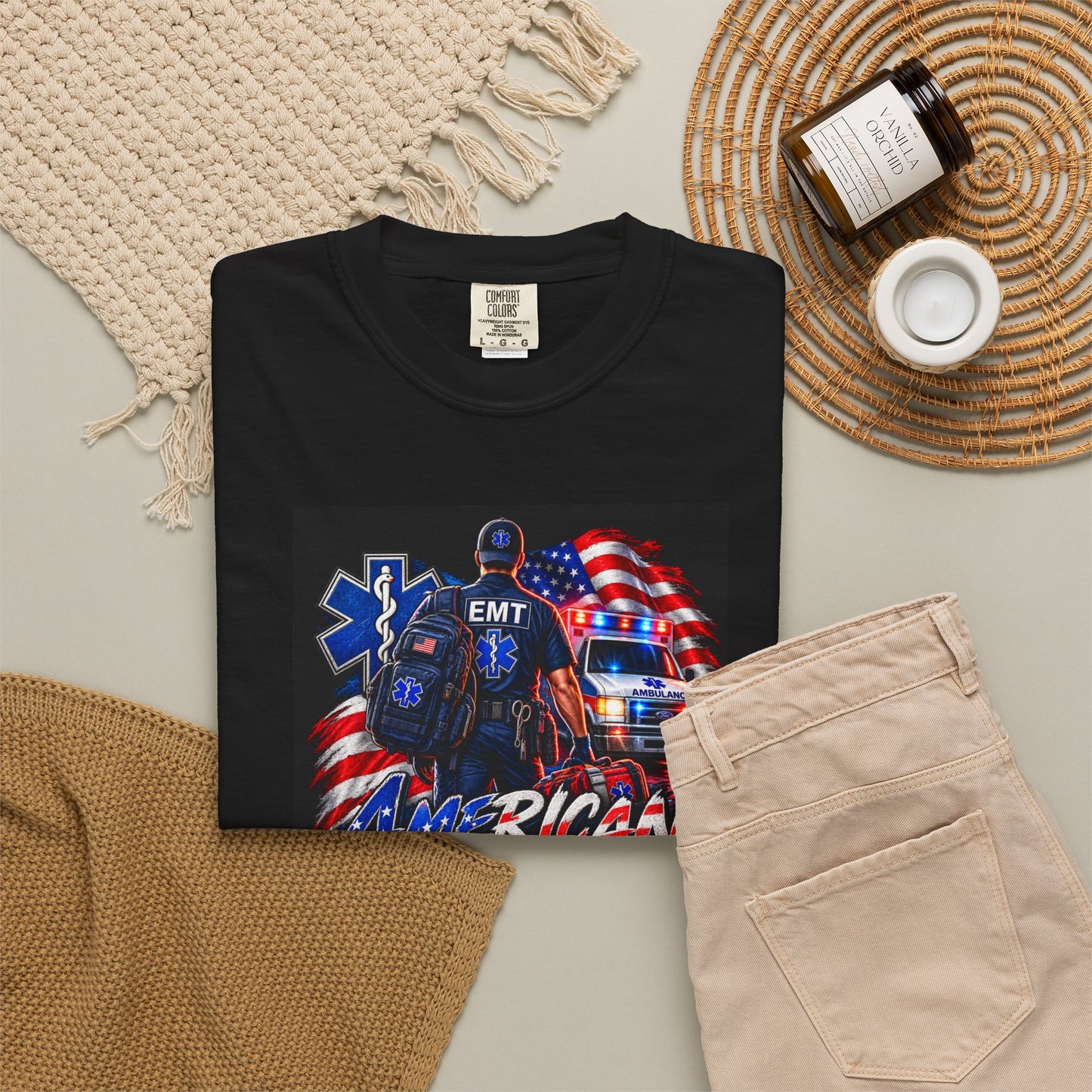 T-Shirt - American EMT Pride with Comfort and Style