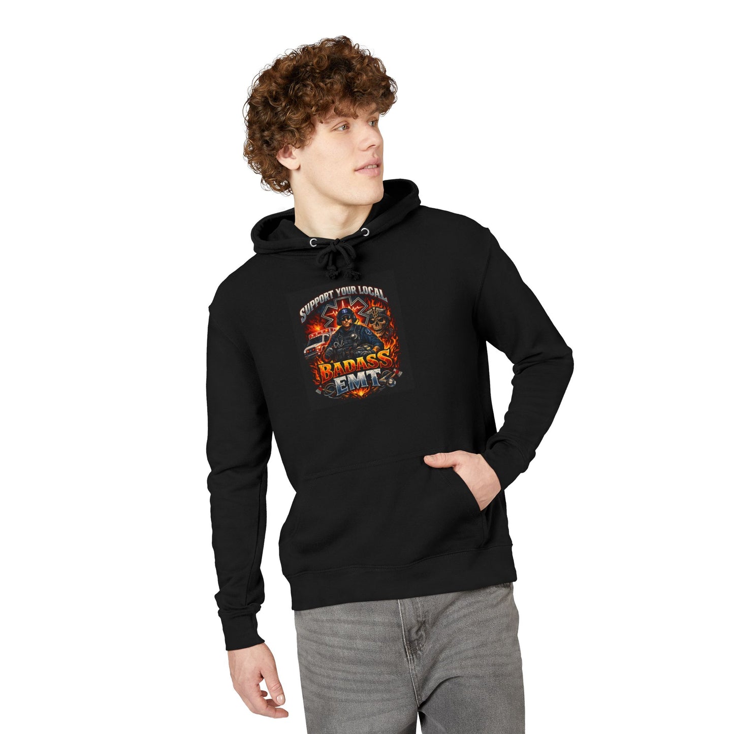 Technician Pullover Hoodie - Support Your Local EMT
