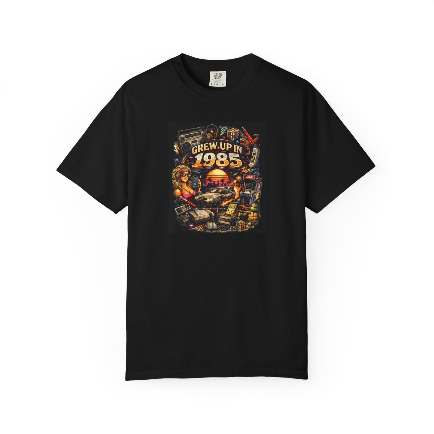 1985 Retro 'Grew Up In 1985' Vintage Graphic T-Shirt