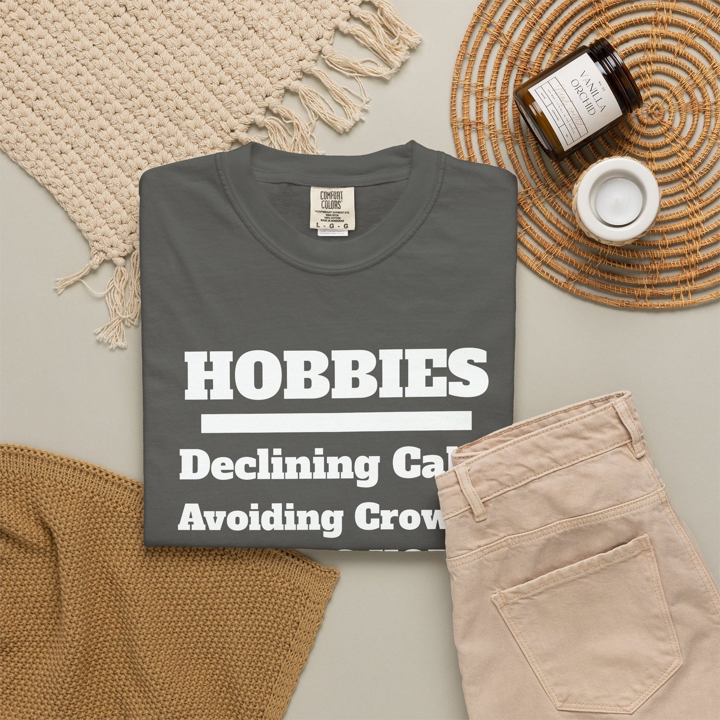 My Hobbies Tee - Comfortable Everyday Wear