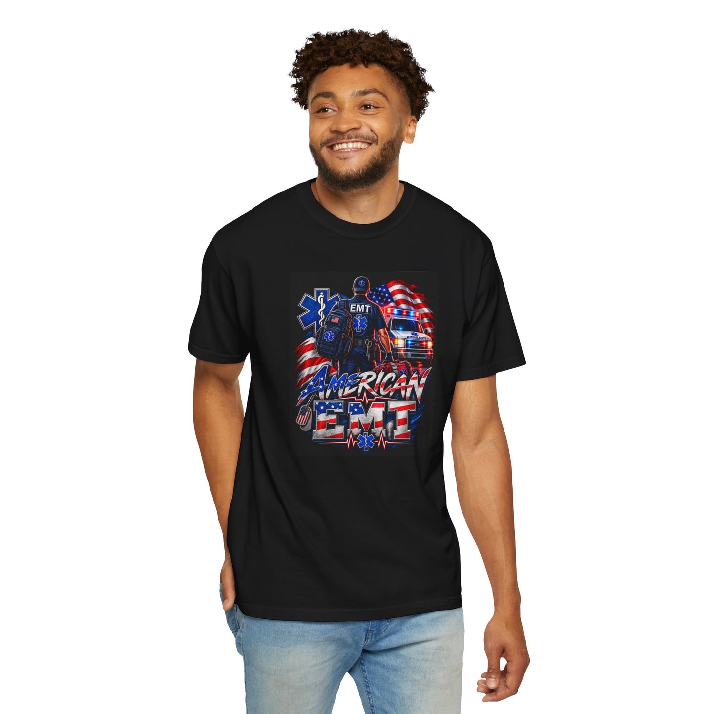T-Shirt - American EMT Pride with Comfort and Style