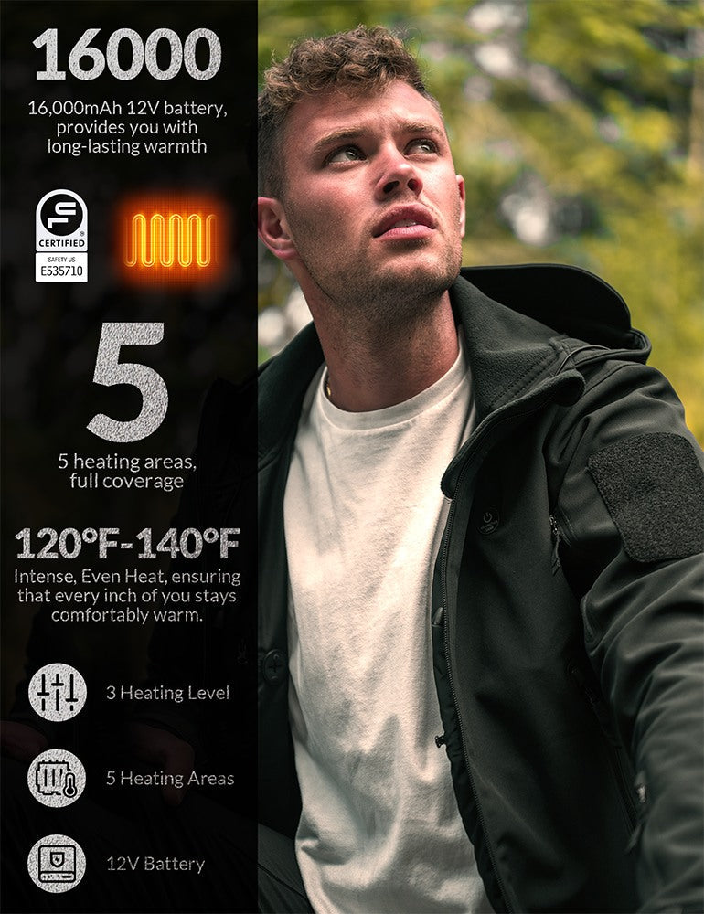 ANTARCTICA GEAR Heated Jacket for Men and Women