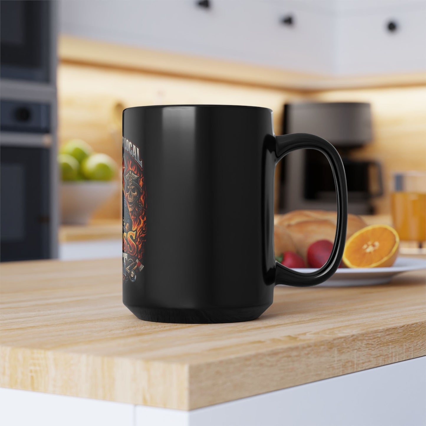 Coffee Mug - EMT Black Mug for Emergency Medics | 15oz