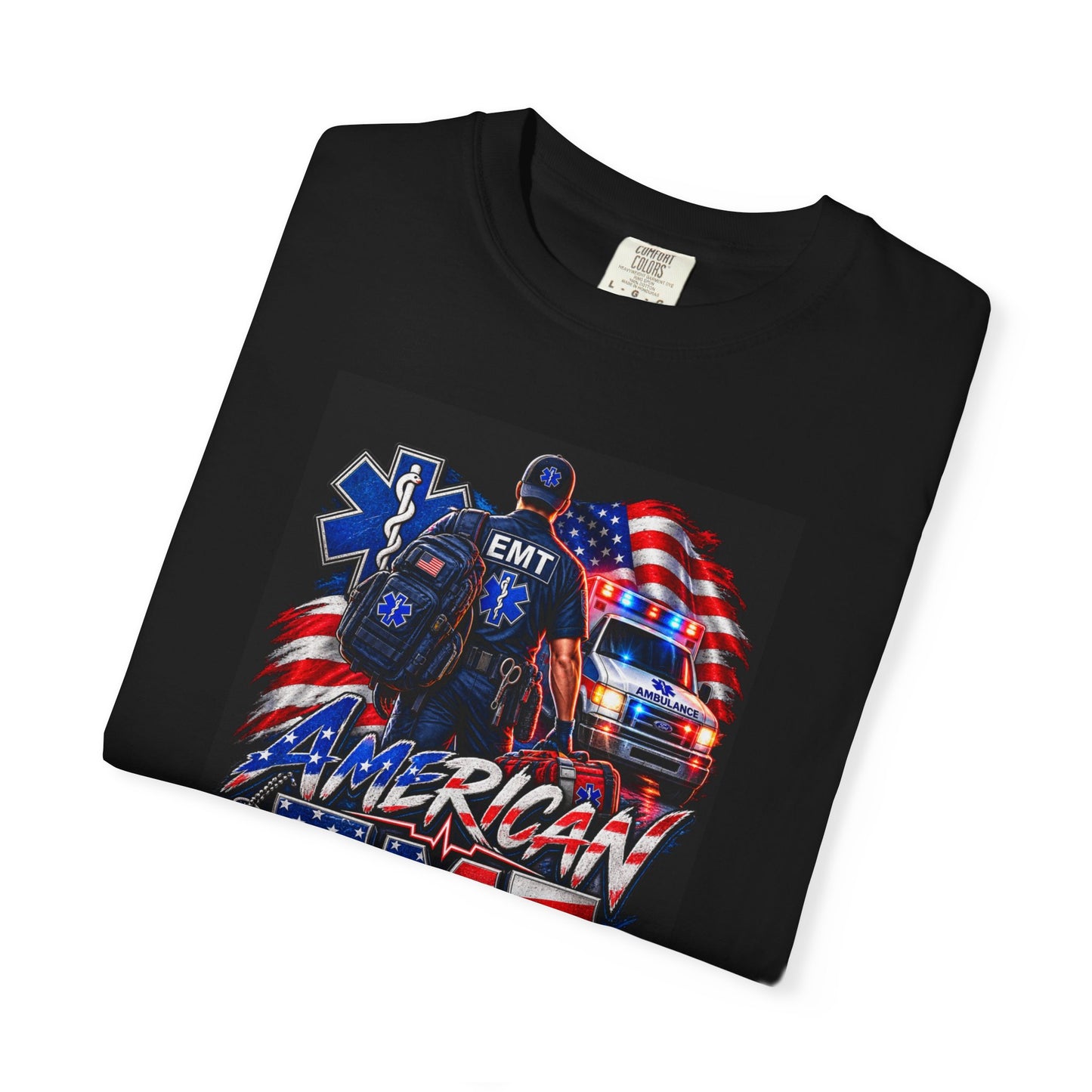 T-Shirt - American EMT Pride with Comfort and Style