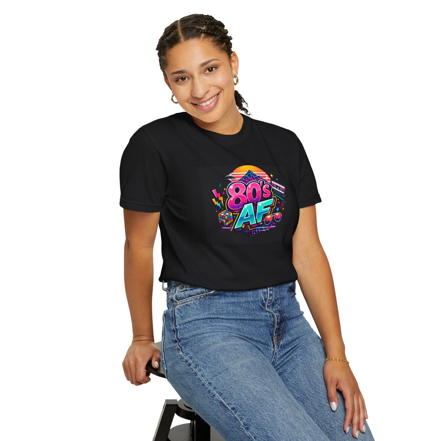 Graphic Tee - Vintage Neon 1980s Graphic Tee