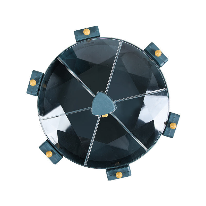 🍚 Wall‑Mounted Grain & Cereal Dispenser – Rotating Dry Food Storage for Kitchen