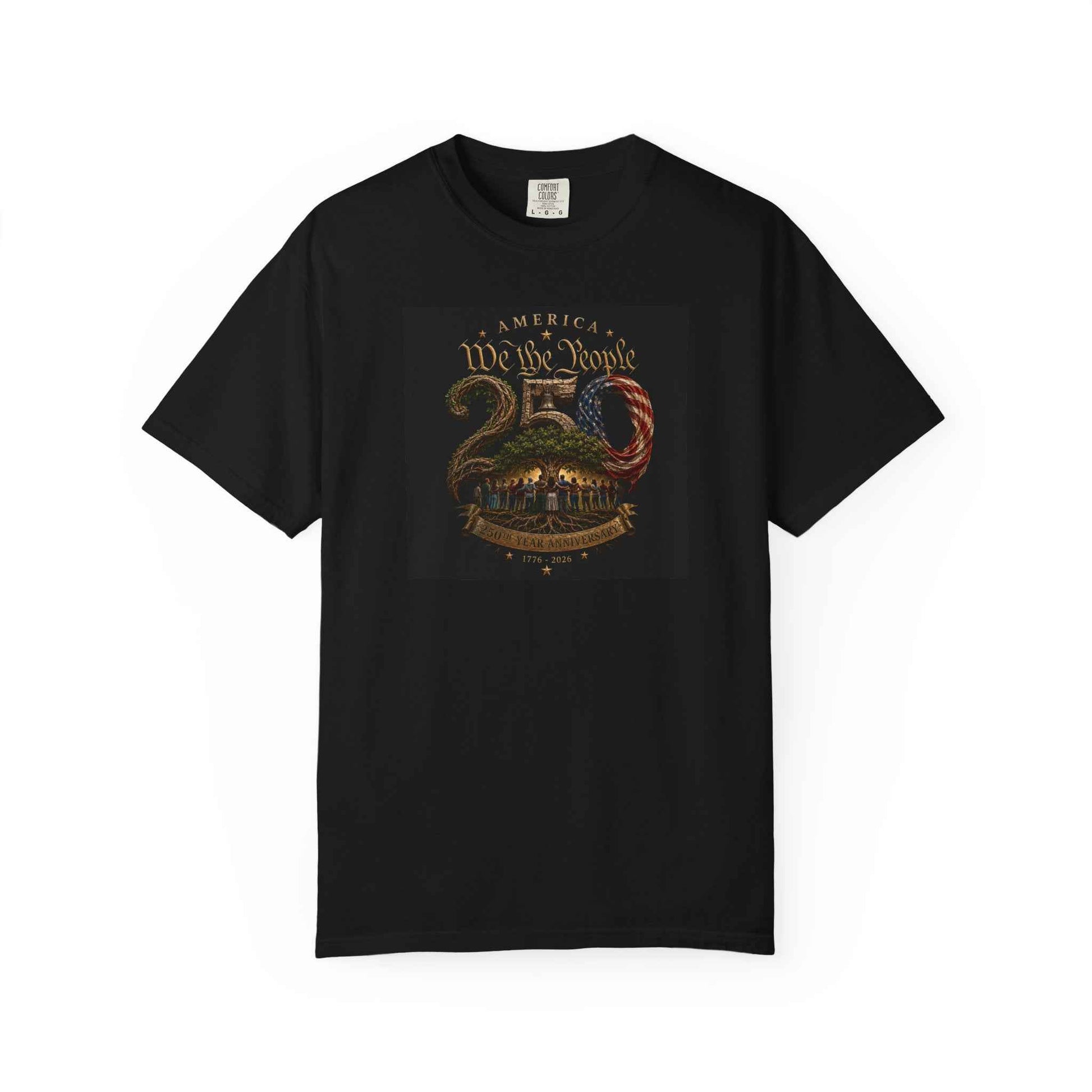 We The People 250th T-Shirt — Patriotic 250th Anniversary Tee