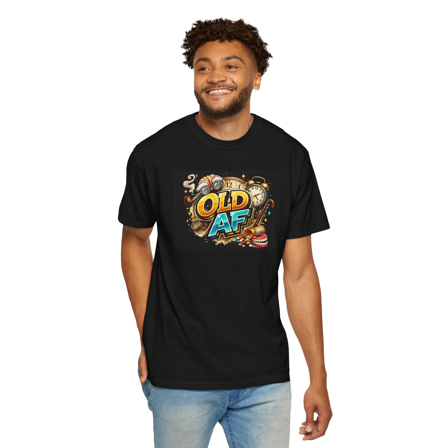 Graphic T-Shirt: Old AF Vintage Style Tee