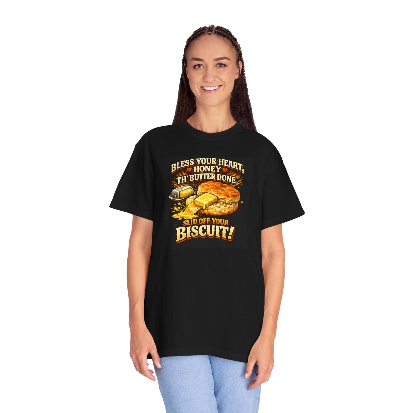 T-Shirt: Bless Your Heart Biscuit Tee for Cozy Comfort