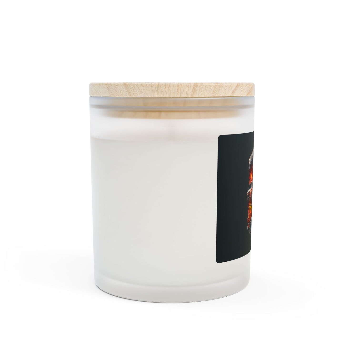 Candle – EMT Frosted Glass Candle — Support Your Local Paramedic, 11oz