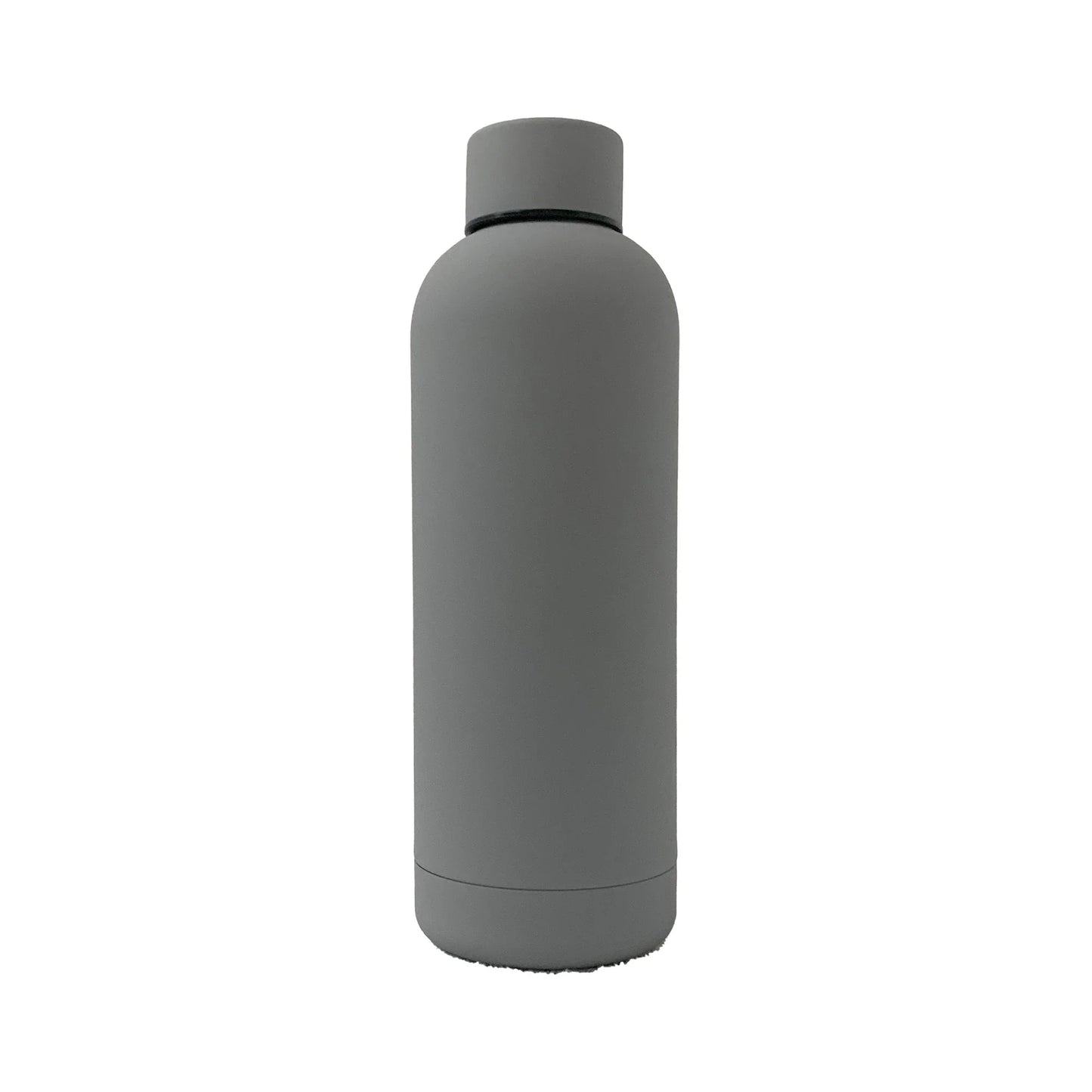17oz Rubber Vacuum Insulated Stainless Steel Water Bottle