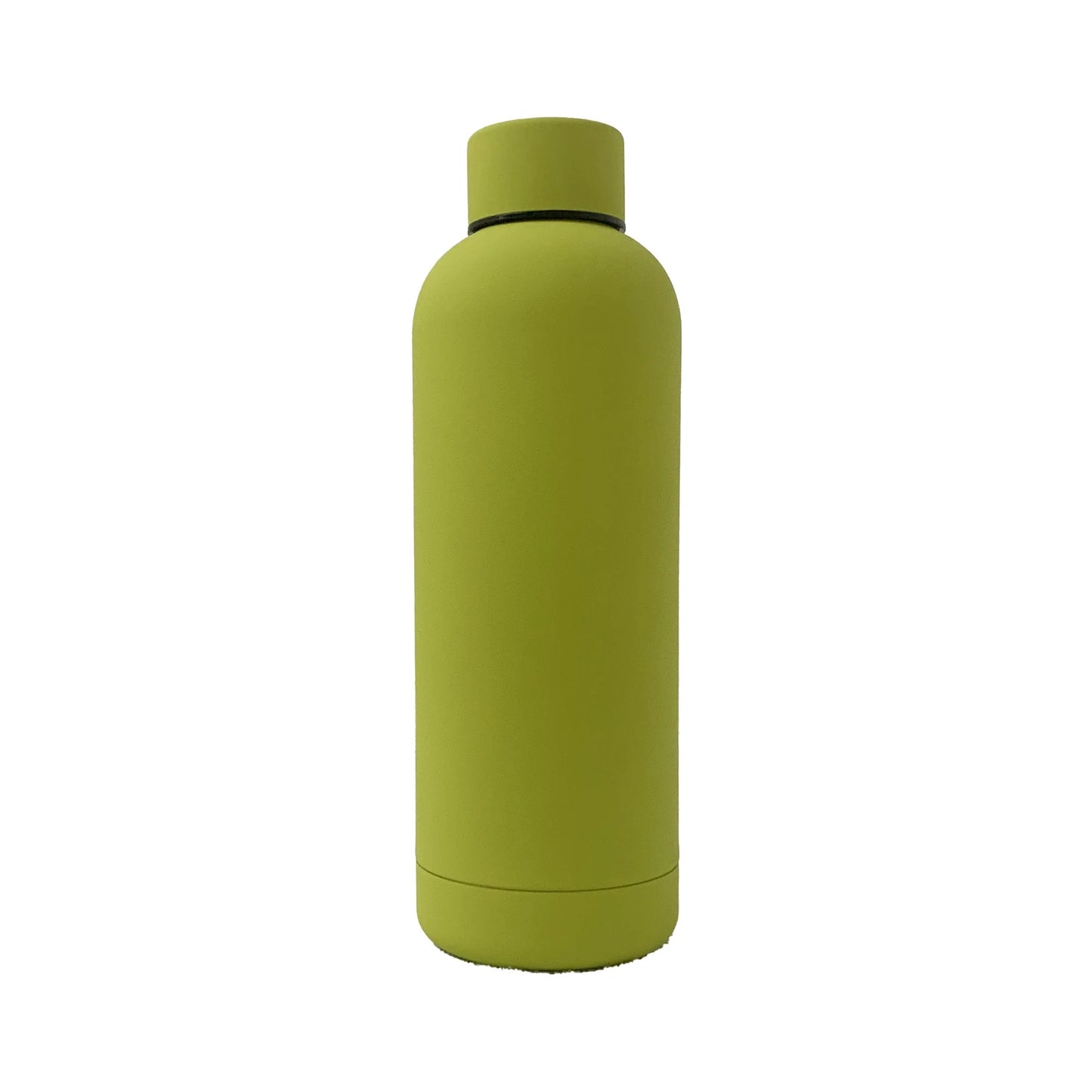 17oz Rubber Vacuum Insulated Stainless Steel Water Bottle