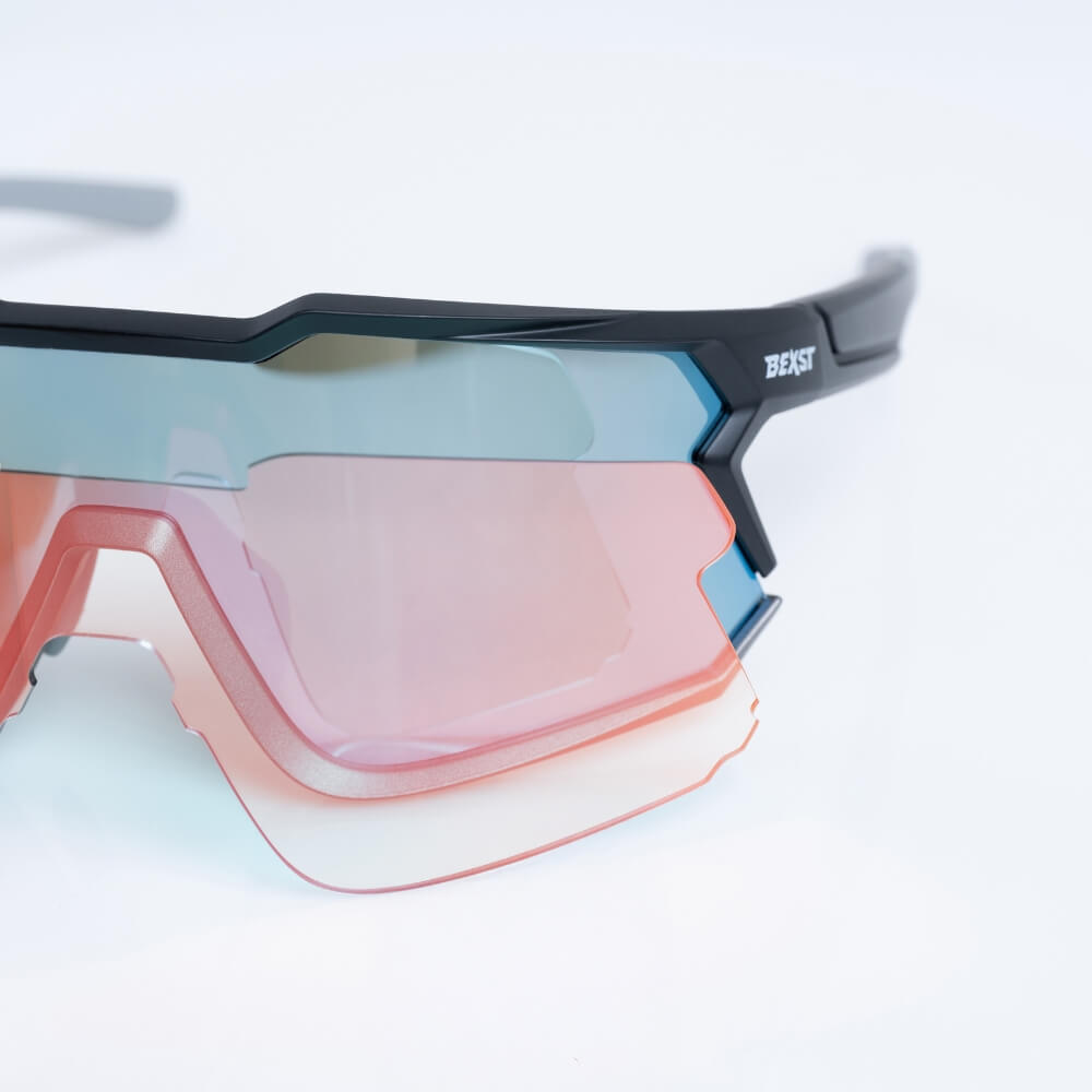 BEXST Nixie Twin Lens Wraparound Sunglasses