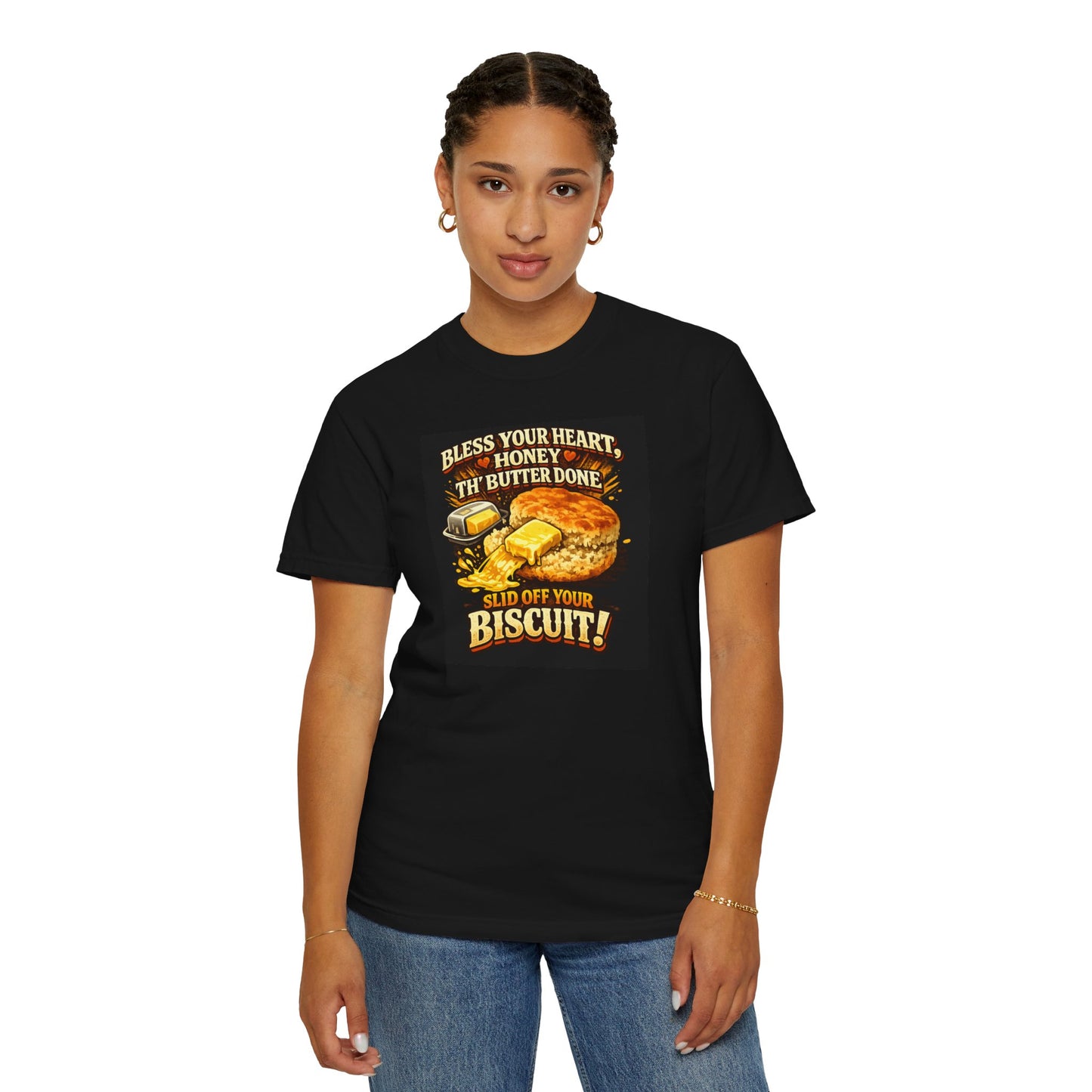 T-Shirt: Bless Your Heart Biscuit Tee for Cozy Comfort