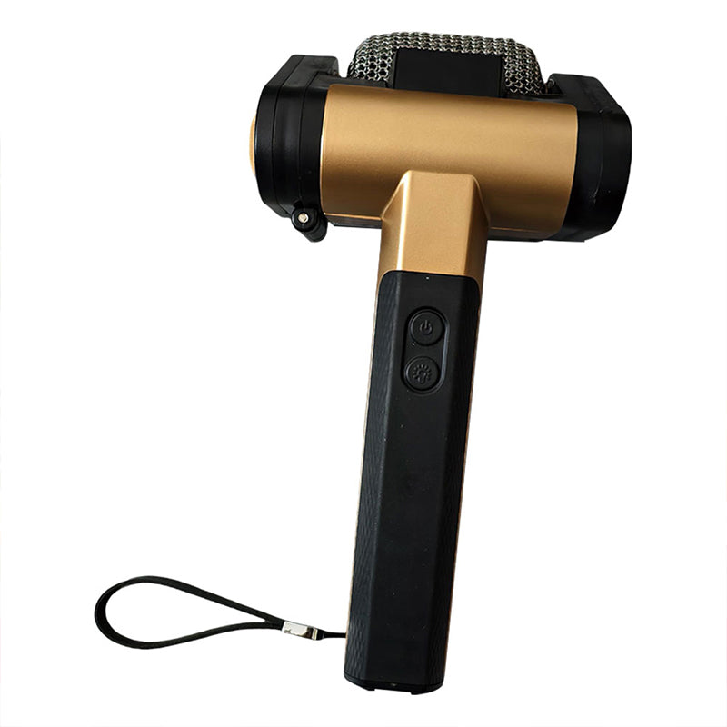 Rechargeable electric roller grill brush, stainless steel, replaceable heads