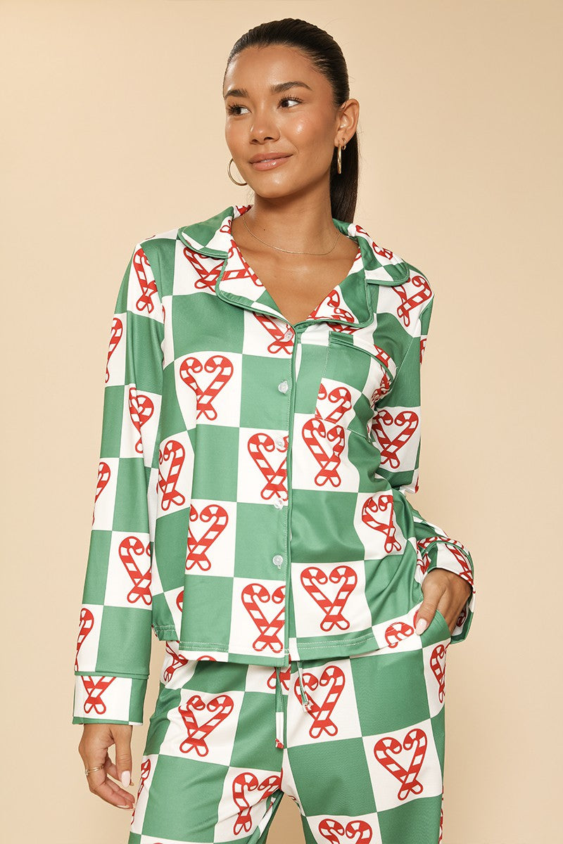 Holiday Christmas pajama set