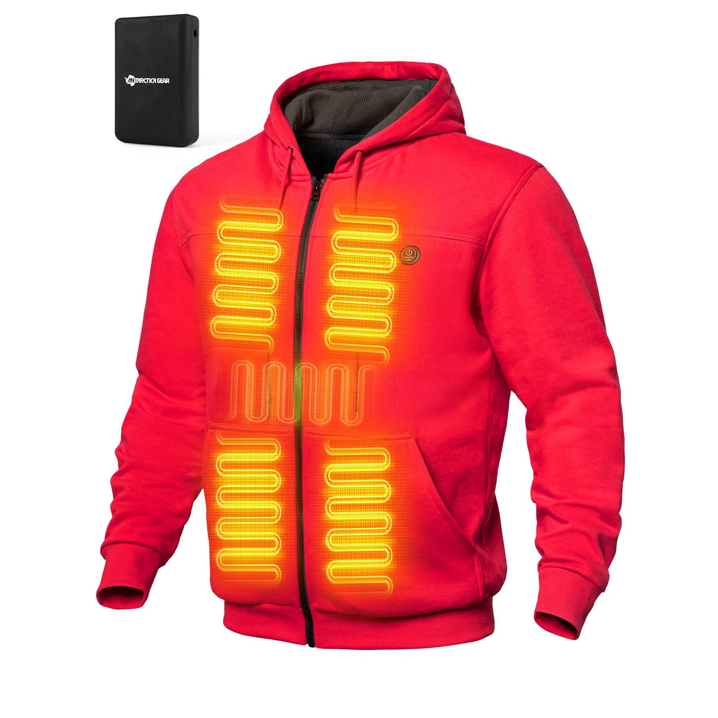 ANTARCTICA GEAR Heated Hoodie Sweater for Men