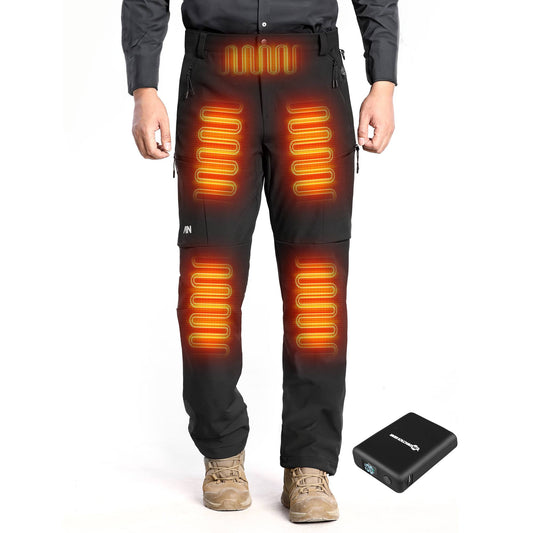 ANTARCTICA GEAR Heated Pants for Men, with 12V Battery