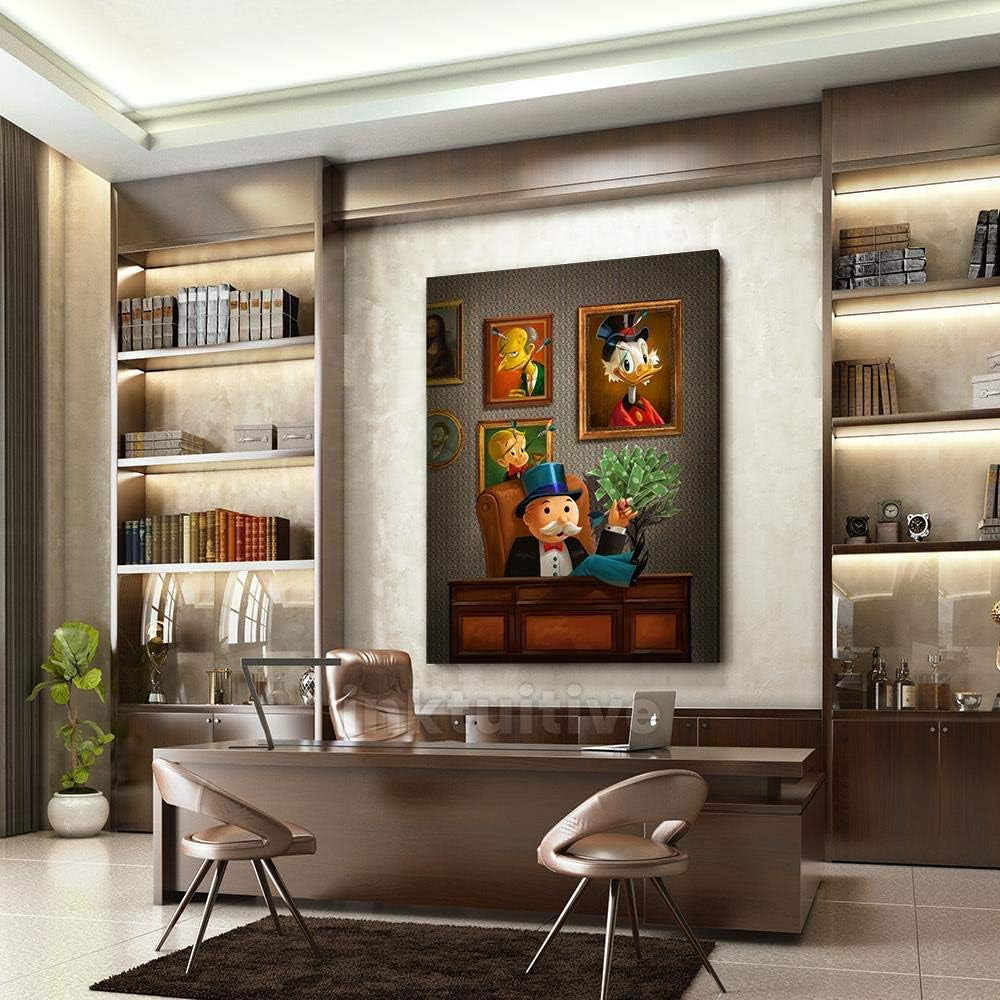 ‘Idols Vs Rivals' Motivational Canvas Art