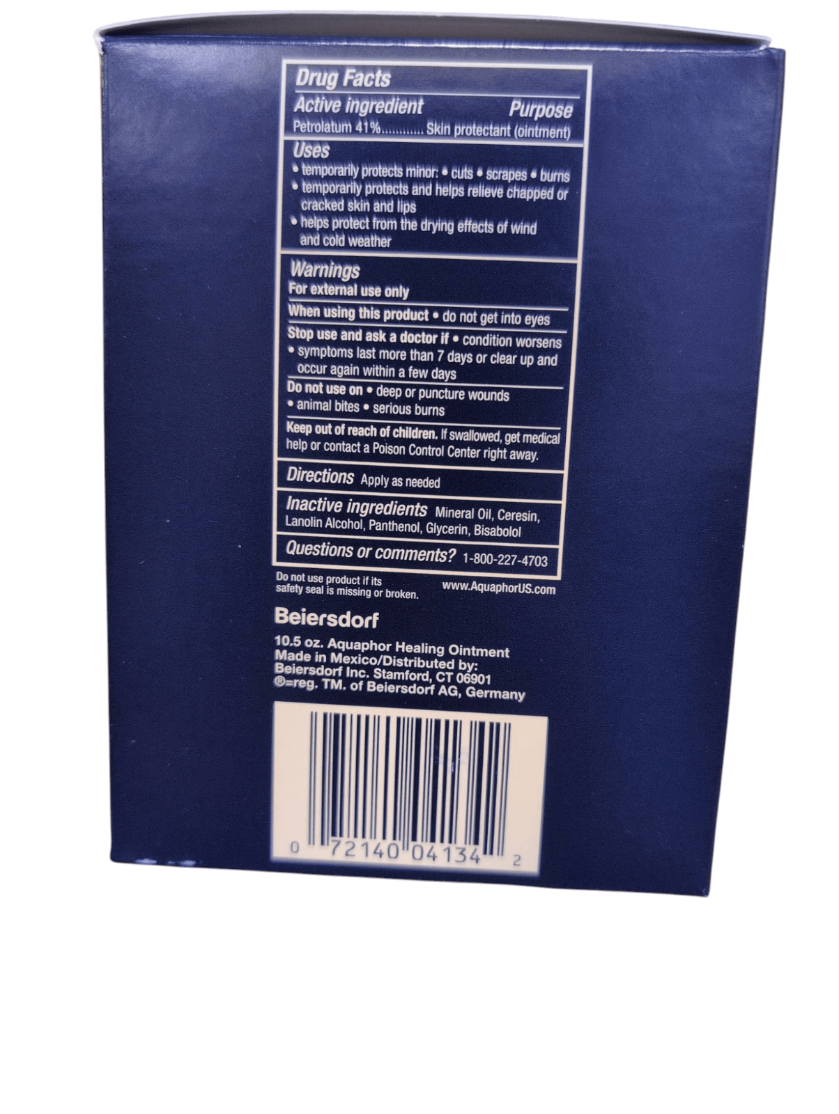 Aquaphor Advanced Therapy Healing Ointment – 2-Pack Bundle