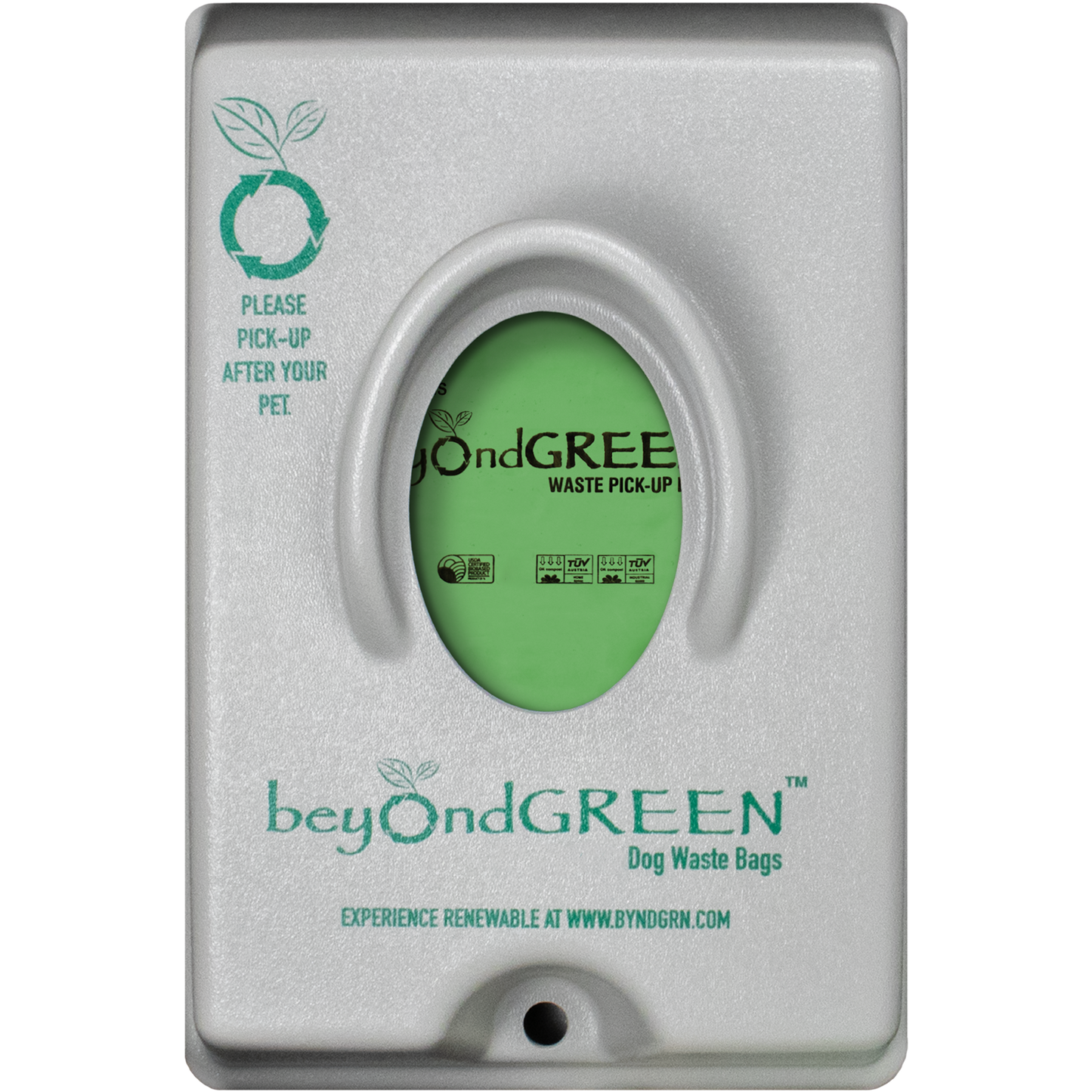 Single-Pull Dog Waste Bag Park Dispenser