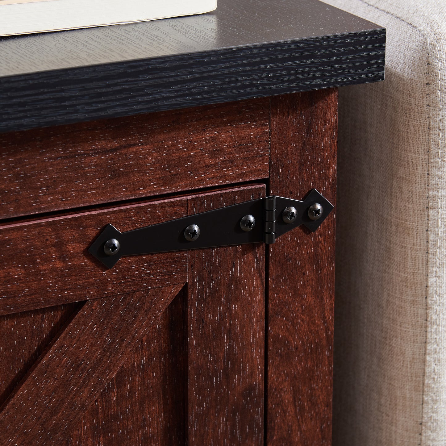 Farmhouse tea table bedside table