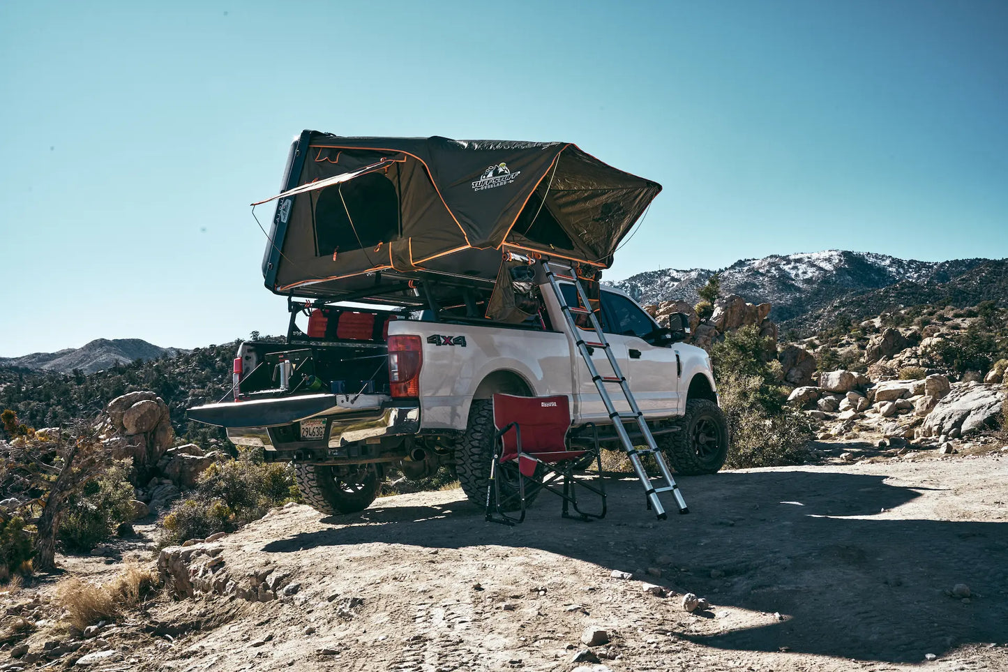 Alpha Hardshell Rooftop Tent – ABS – 2–3 Person – Black – All-Season Overland Shelter