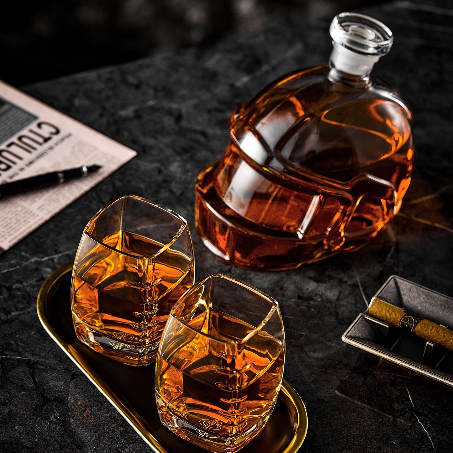 Football Whiskey Decanter – Elevate Your Game Day Experience