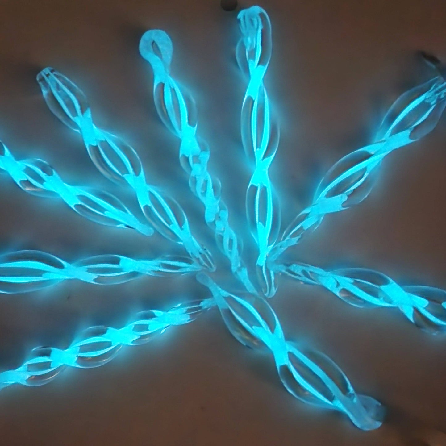 Glow in the Dark Christmas Tree Ornaments
