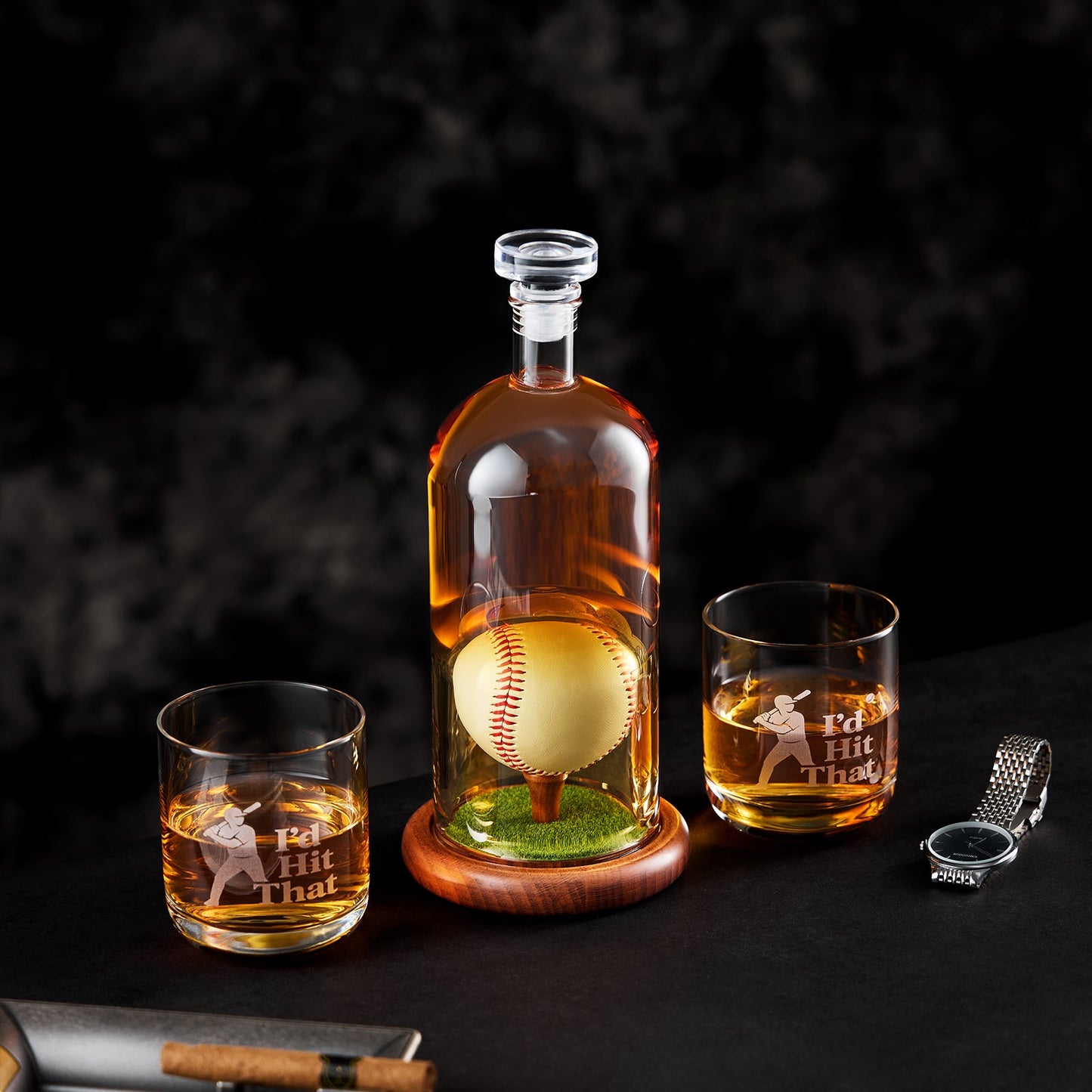 Baseball Decanter Set - Perfect Gift for Fans