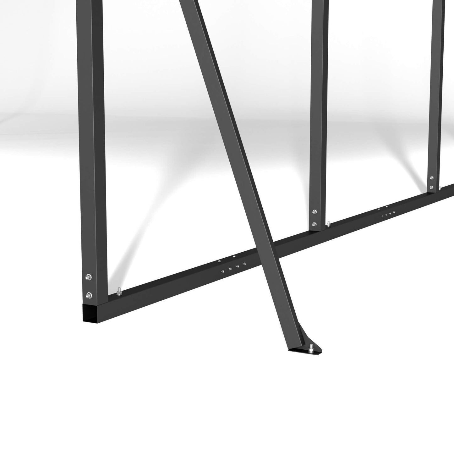 [20X20FT] Extra Large Heavy Duty Outdoor Metal Carport With Galvanized Steel Roof For Cars, Boats And Trucks (SAK75633)