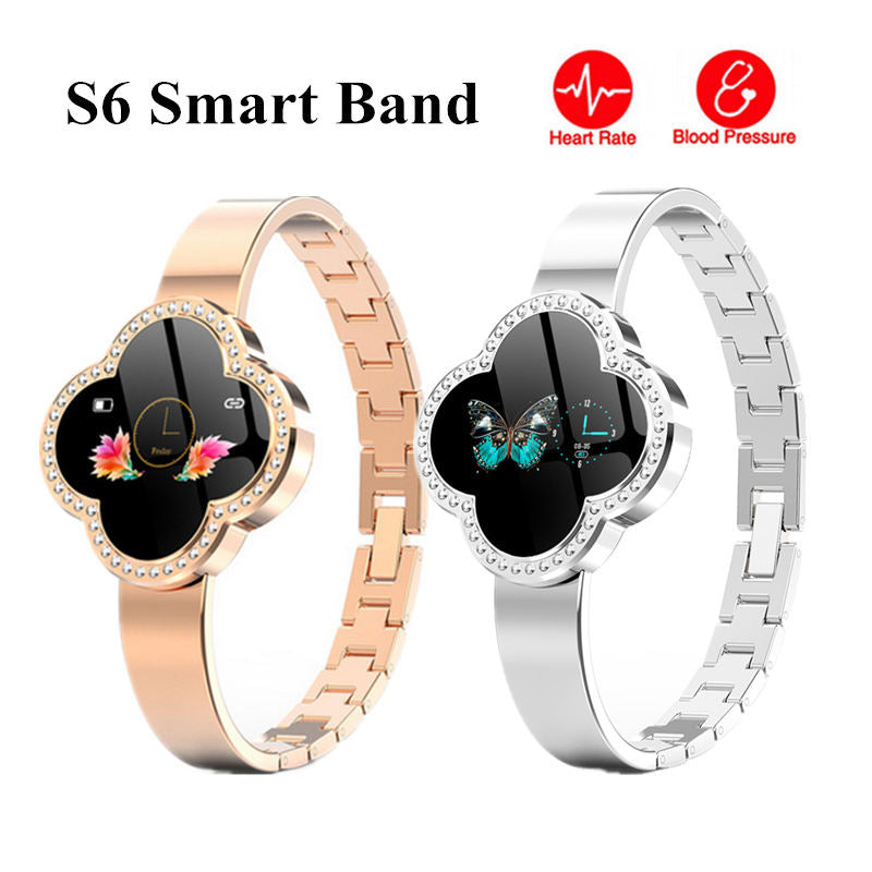 S6 Women Smart Wristband Waterproof Ip67 Smart Fitness Bracelet