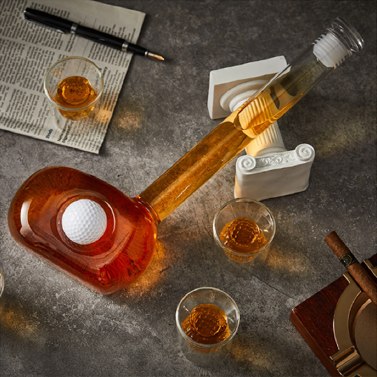 Golf Decanter Set - Elevate Your Whiskey Experience