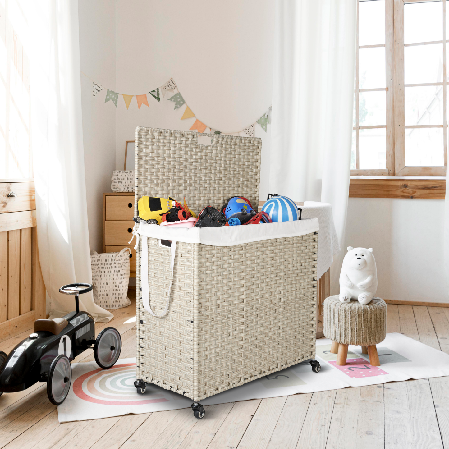 Laundry Hamper with Lid