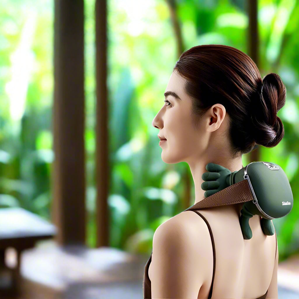 Master Hand Shoulder & Neck Massager with Heat Compress