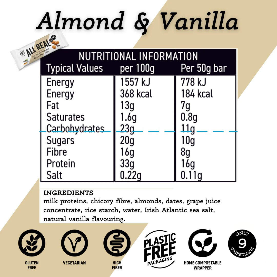 Almond Vanilla Protein Bar