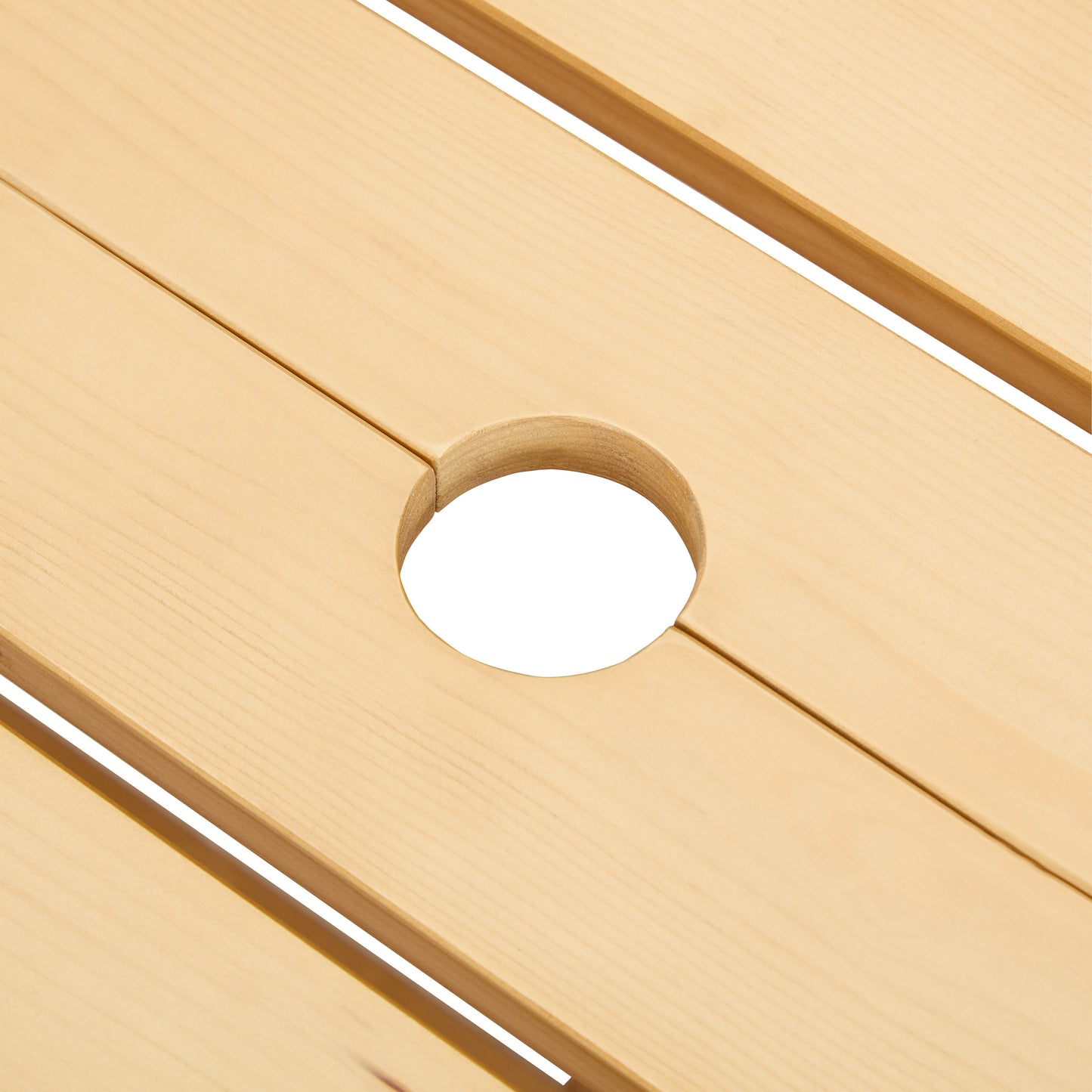 Outdoor picnic table for 8 people, circular picnic table for 8 people