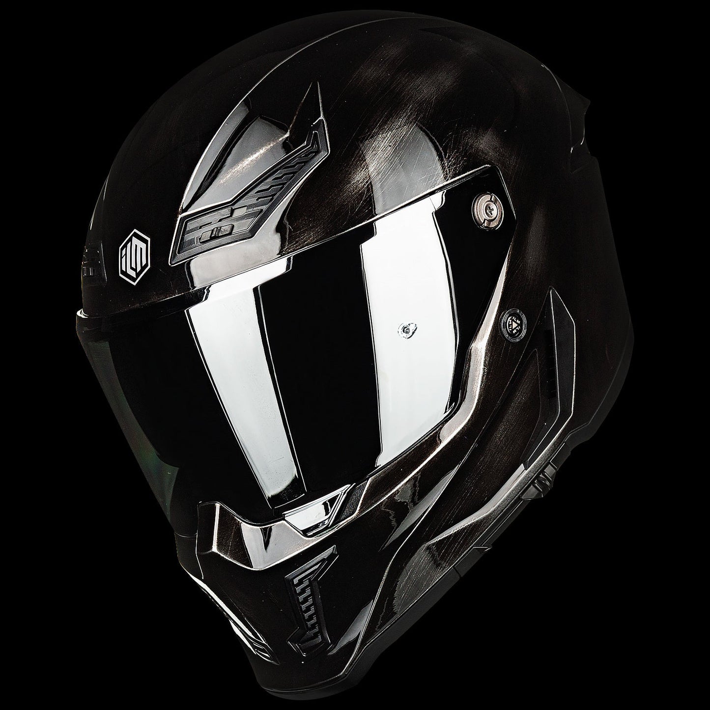 ILM Motorcycle Full Face Helmets DOT ECE Powersports Dual Visor