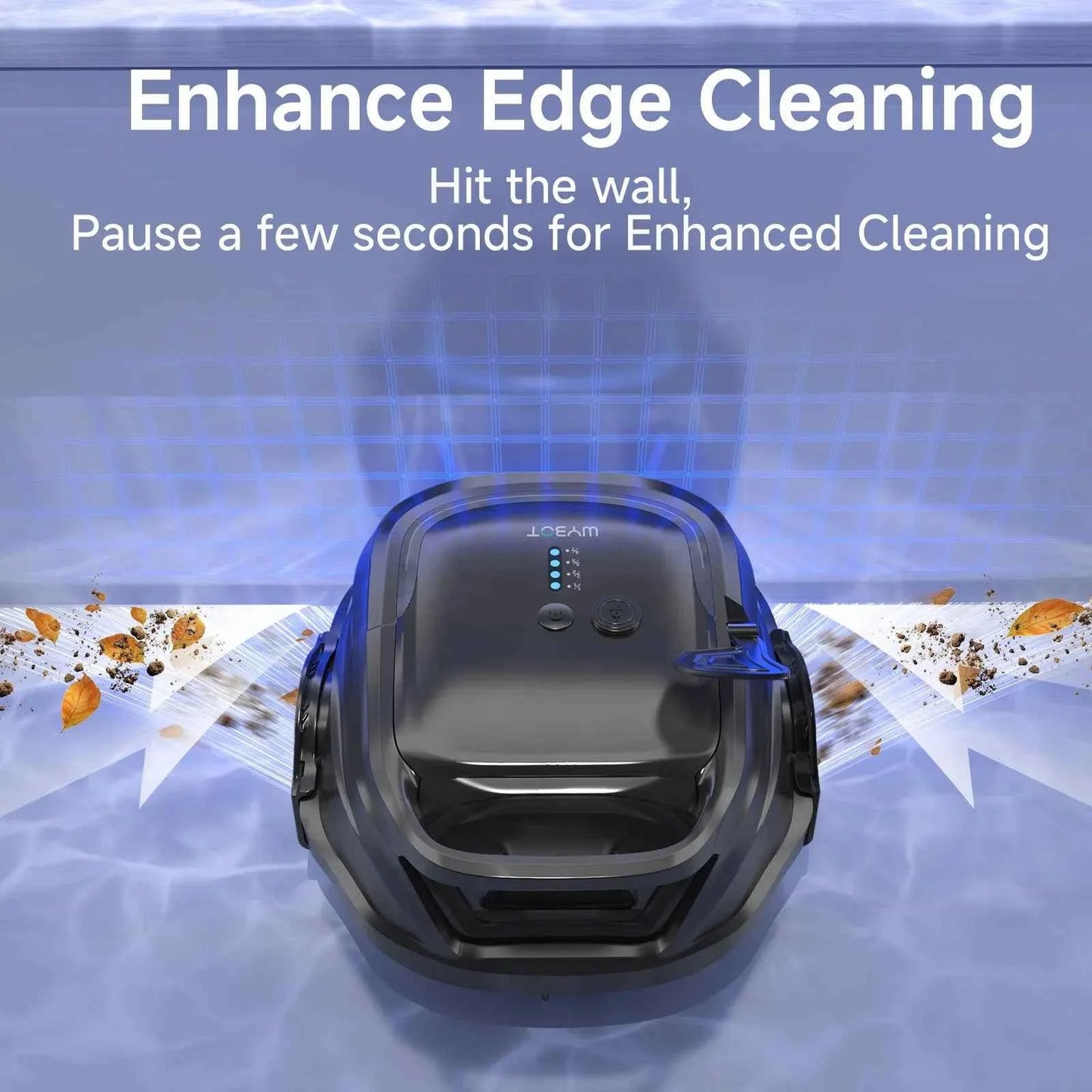 (2026 Upgrade) WYBOT A1 Cordless Robotic Pool Cleaner