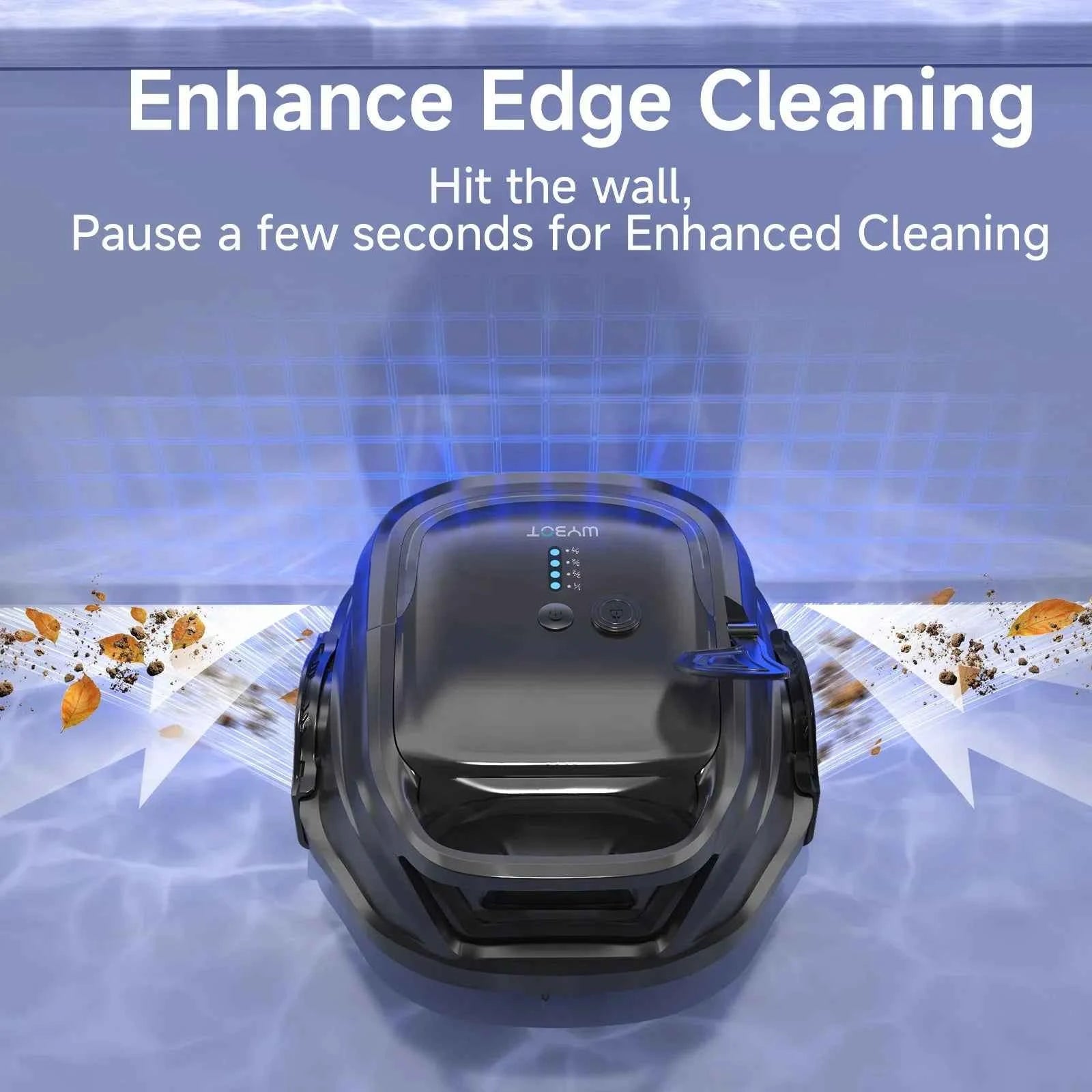 (2026 Upgrade) WYBOT A1 Cordless Robotic Pool Cleaner
