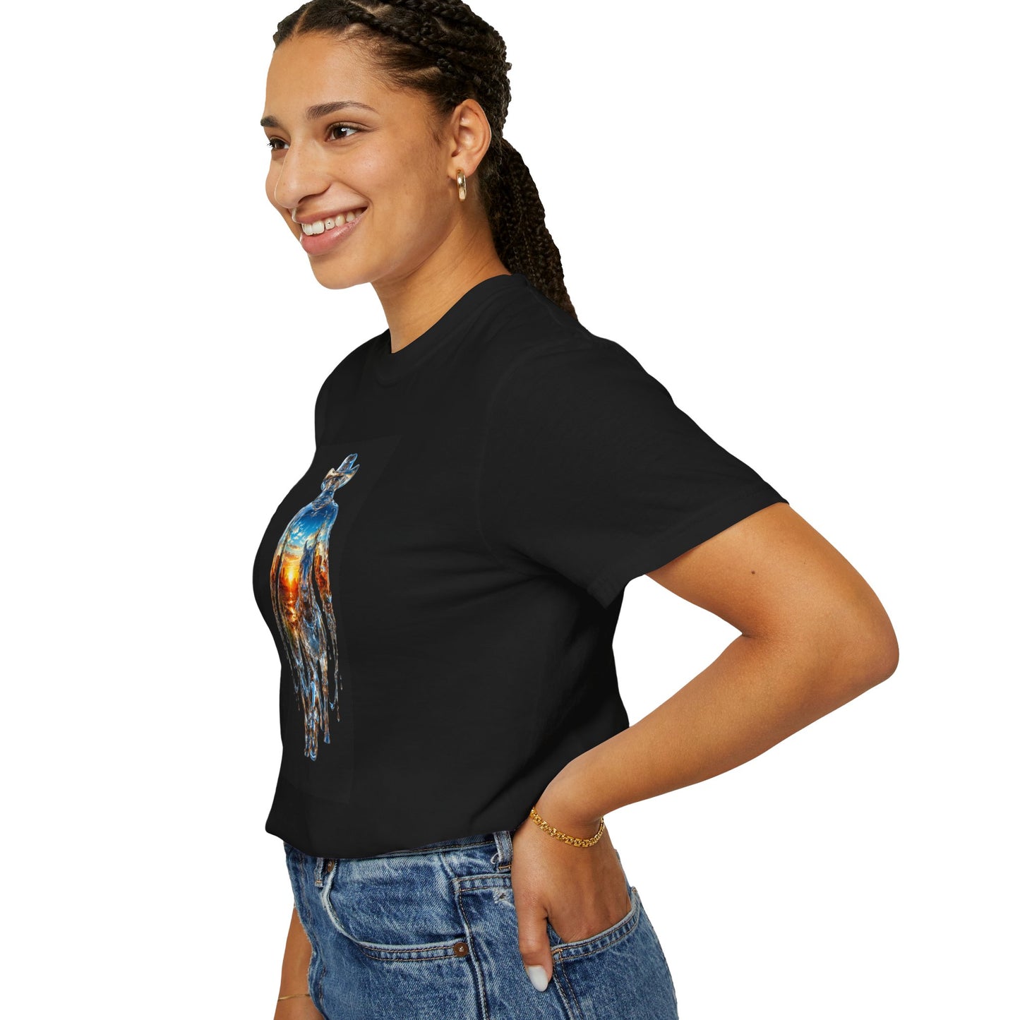 Cowboy Walking Away Tee — Western Graphic T-Shirt